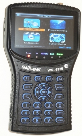 SatLink WS6935 DVB-T MPEG4 HD Terrestrial Aerial Meter